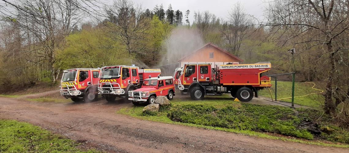 Spécialisé dans les feux de forêt : un camion de pompier volé en